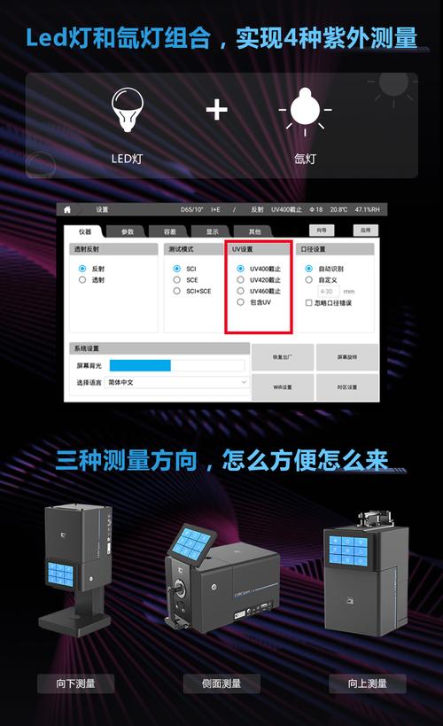 鸿永精仪台式分光测色仪cs